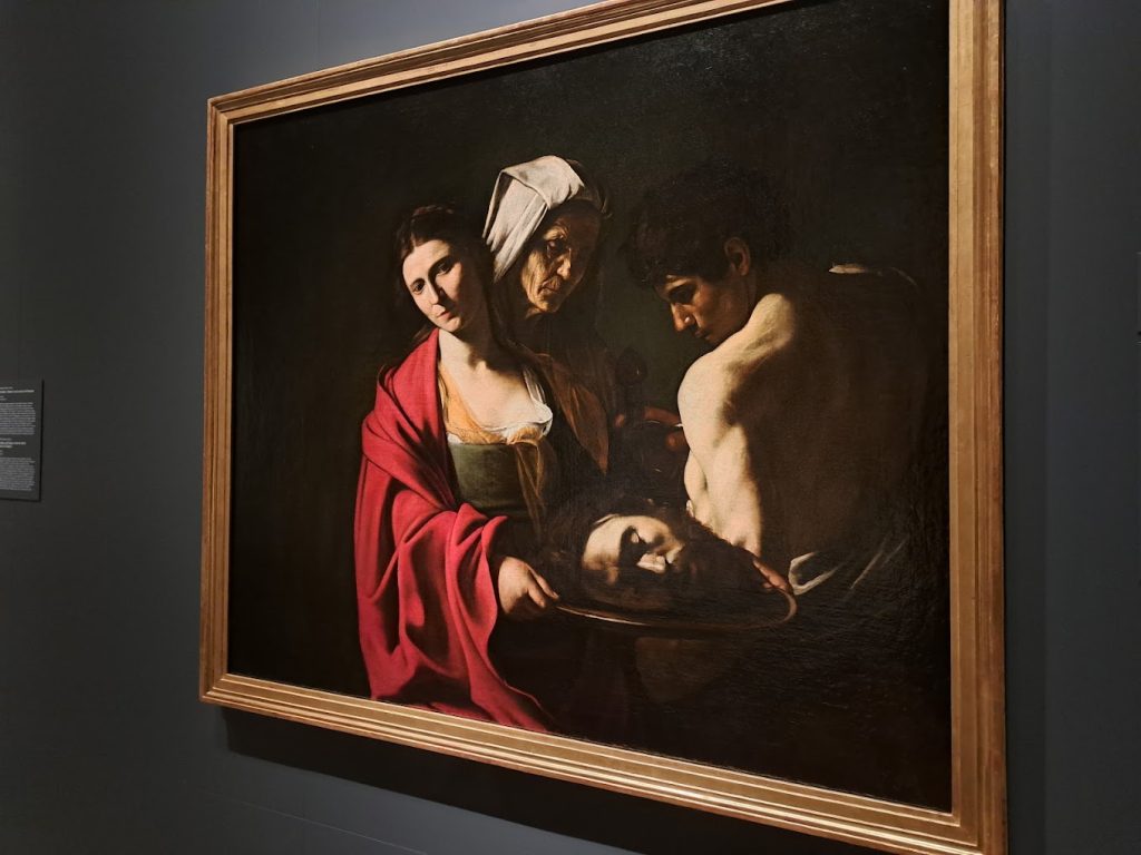 Visita Guiada con Eva El Caravaggio Salomé con la cabeza del Bautista en la Galería de las Colecciones Reales, Madrid
